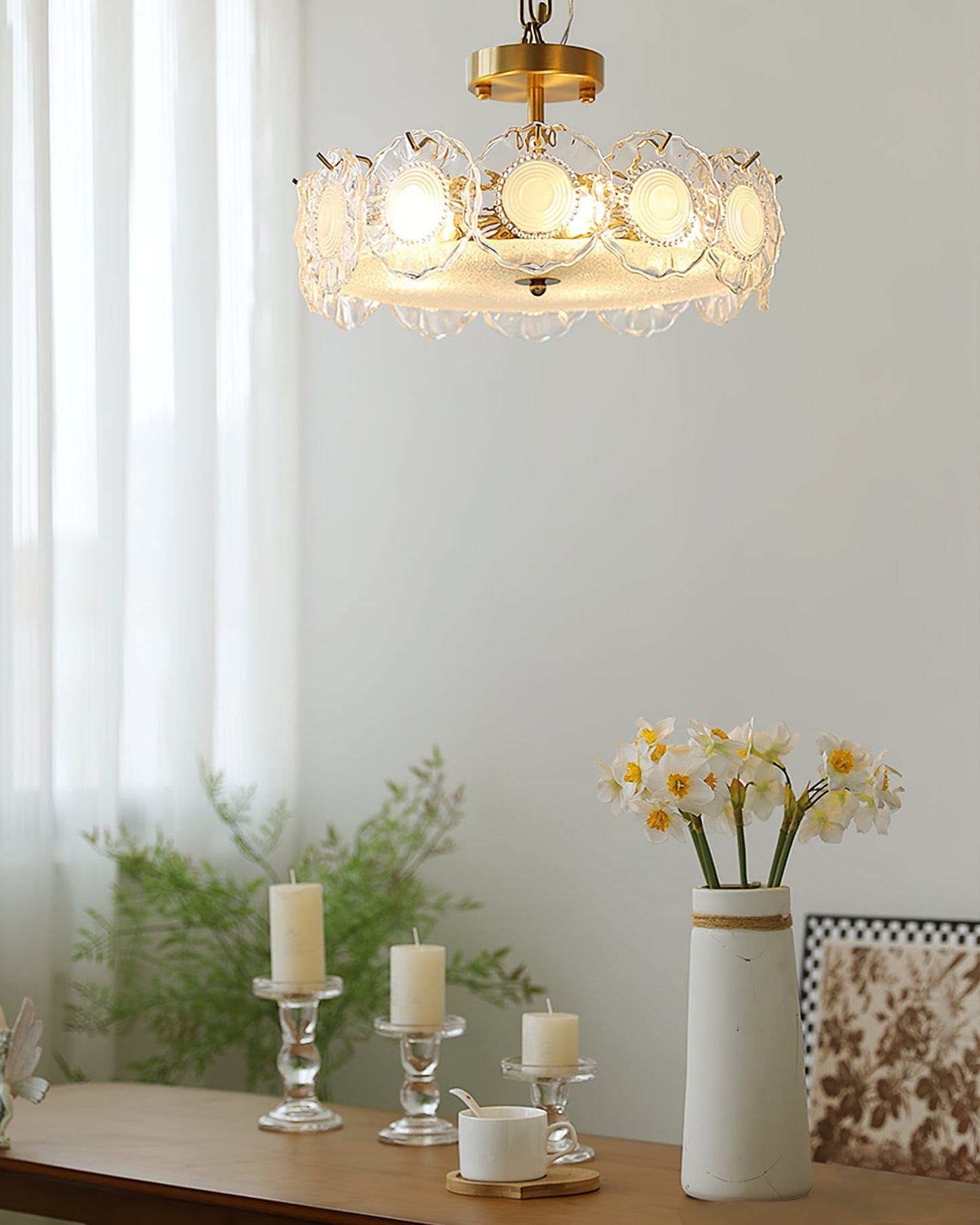 PobllemRadiance - Chic Glass Light Design