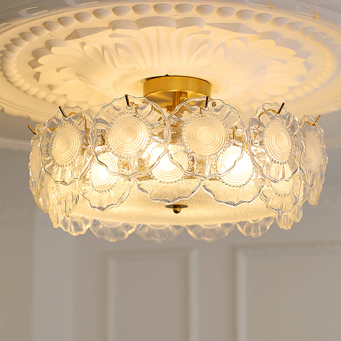 PobllemRadiance - Chic Glass Light Design