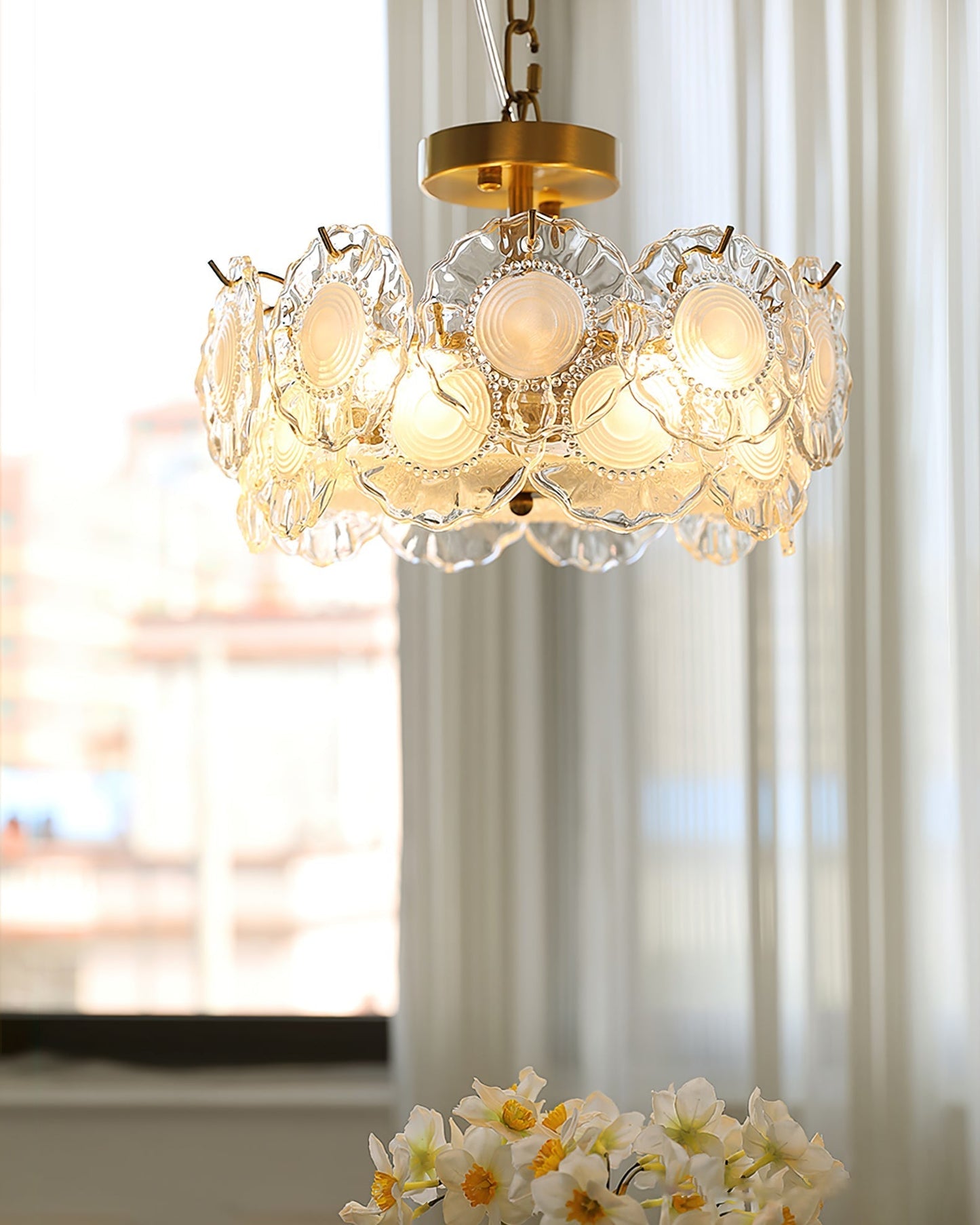 PobllemRadiance - Chic Glass Light Design