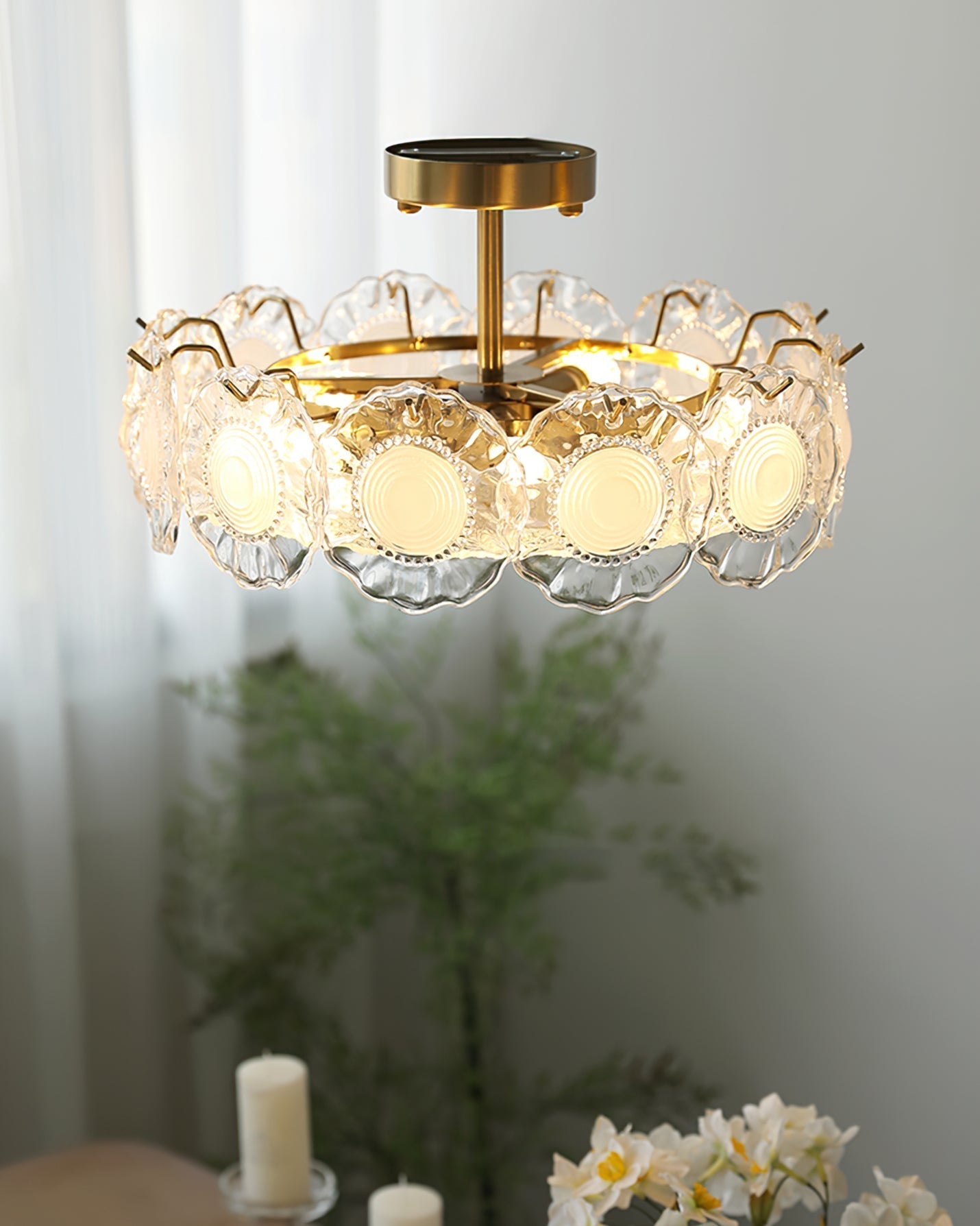 PobllemRadiance - Chic Glass Light Design
