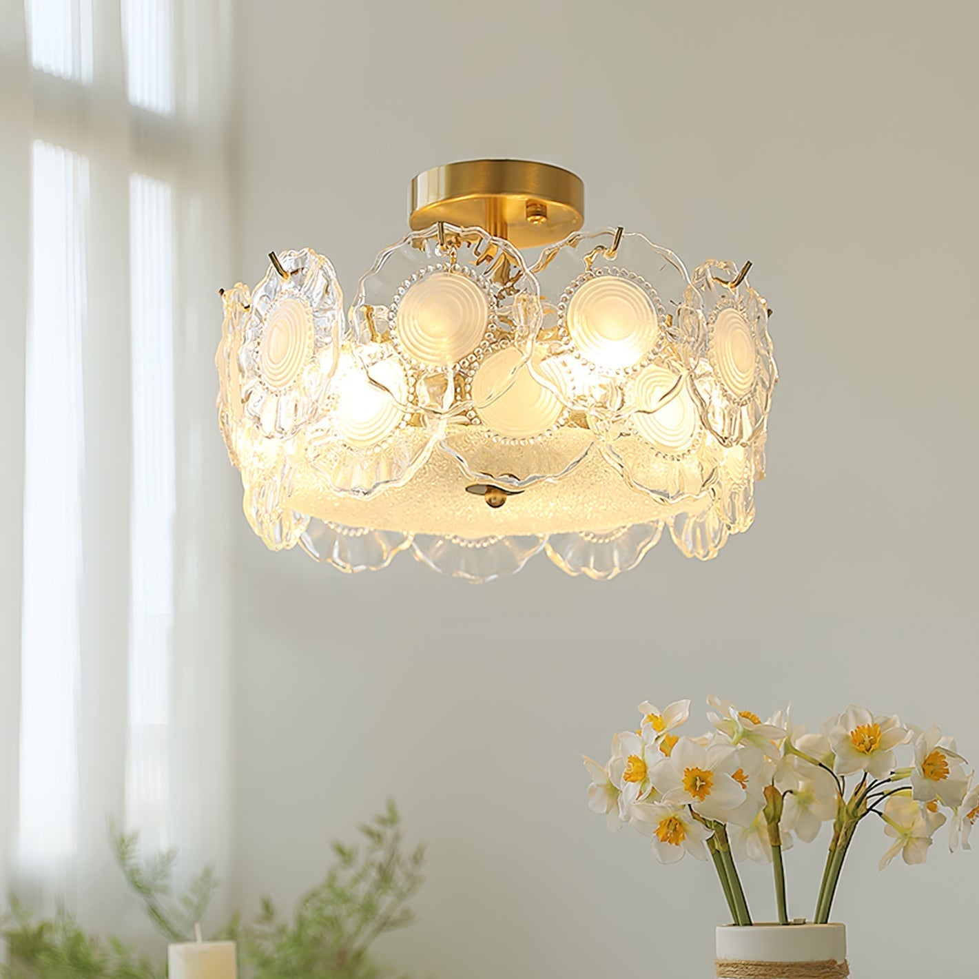PobllemRadiance - Chic Glass Light Design
