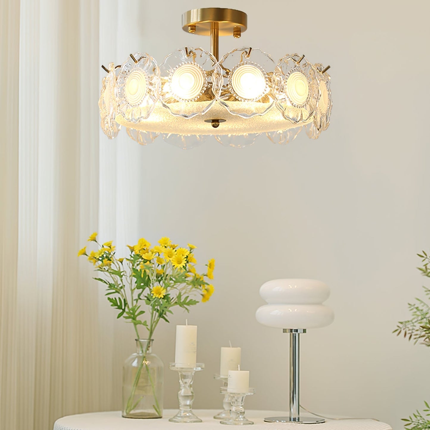 PobllemRadiance - Chic Glass Light Design