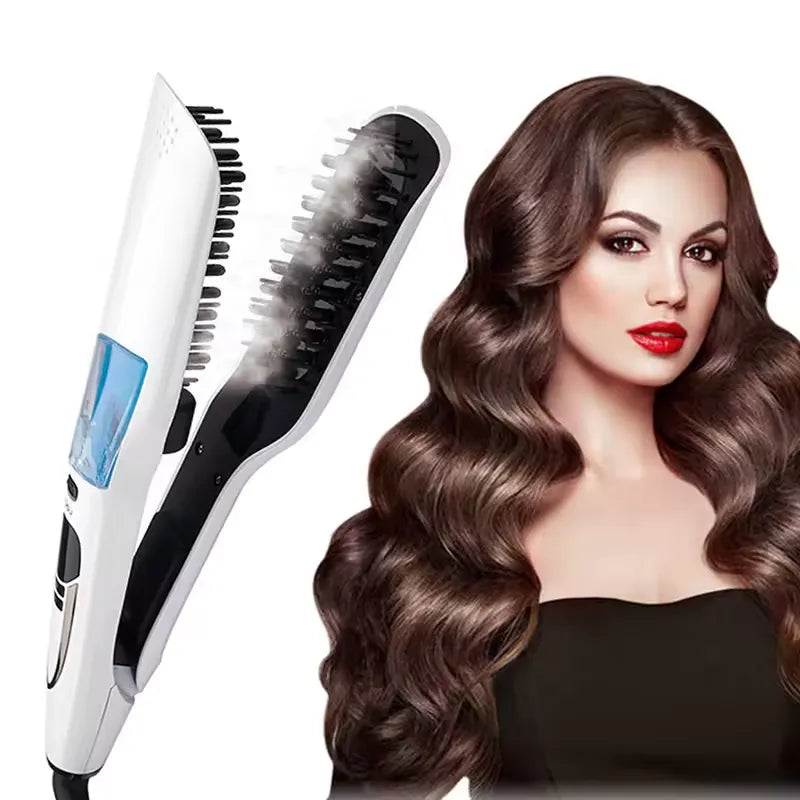 GlidePro - Hot Hair Brush & Curling Iron