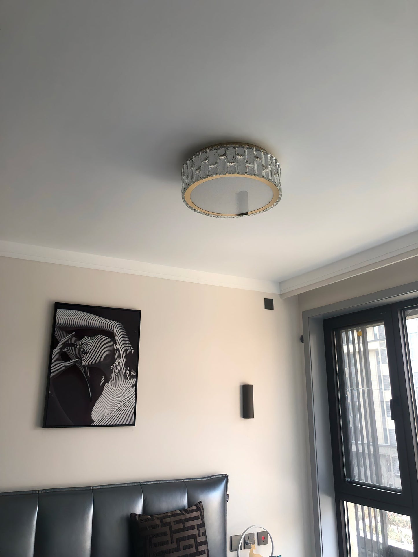 PrismLuxe - Ceiling Light with Sophisticated Design and Shifting Illumination