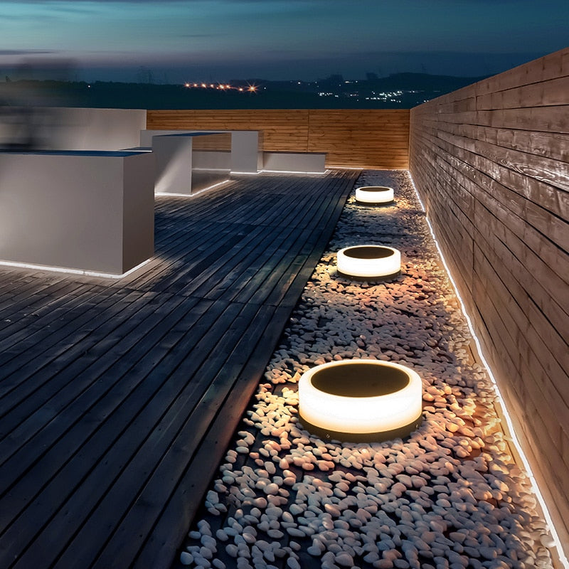 SunGlow – Modern Solar Wall Lamp with Smart Sensor