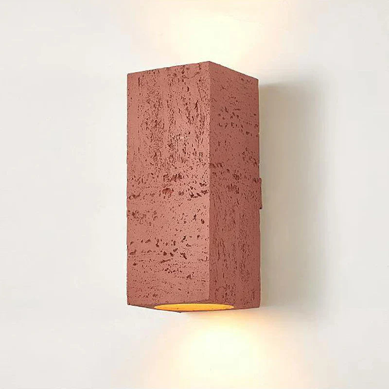 RusticCement - Wabi-Sabi Wall Lamp
