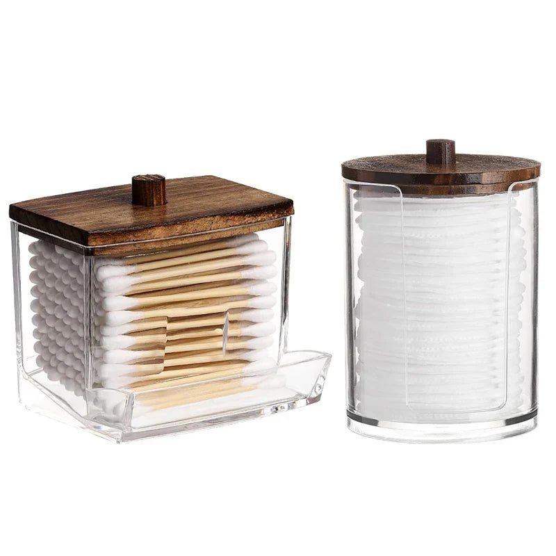 Clear Haven: Bathroom Organizer Accessories Set