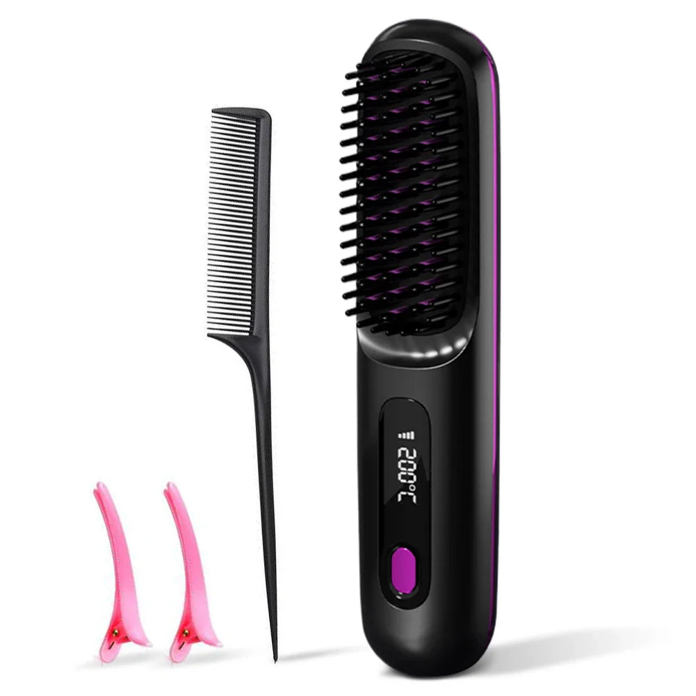 IonGlow - Protective Ceramic Hair Styling Comb
