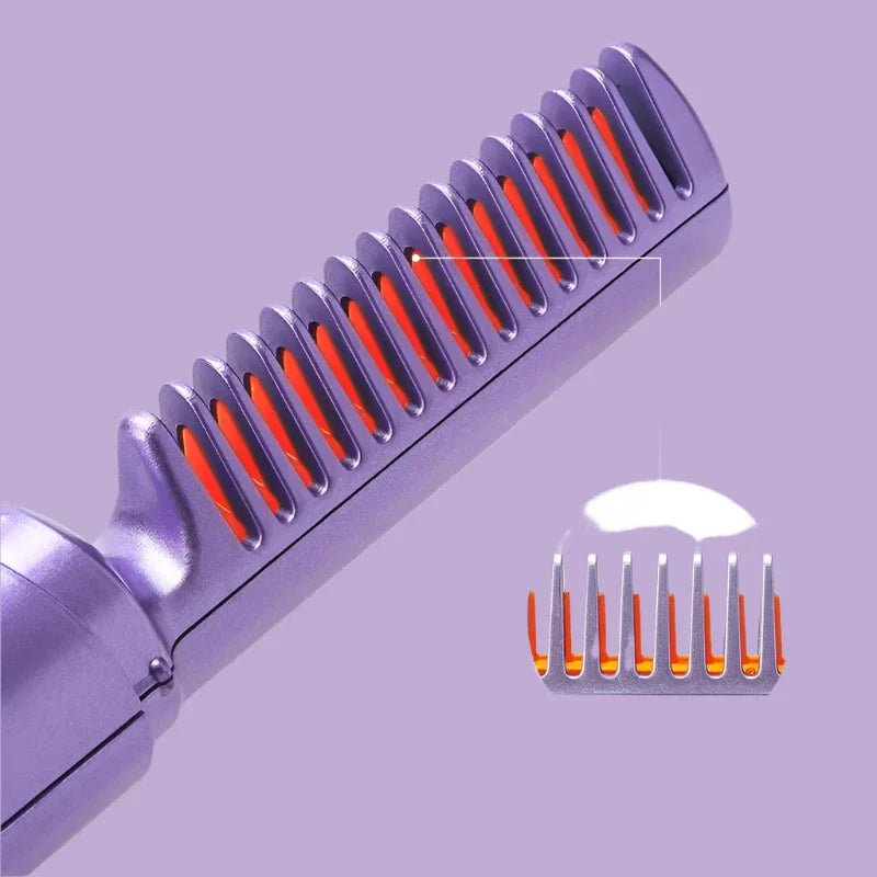 QuickStyle - Ionic Hot Comb & Straightening Brush