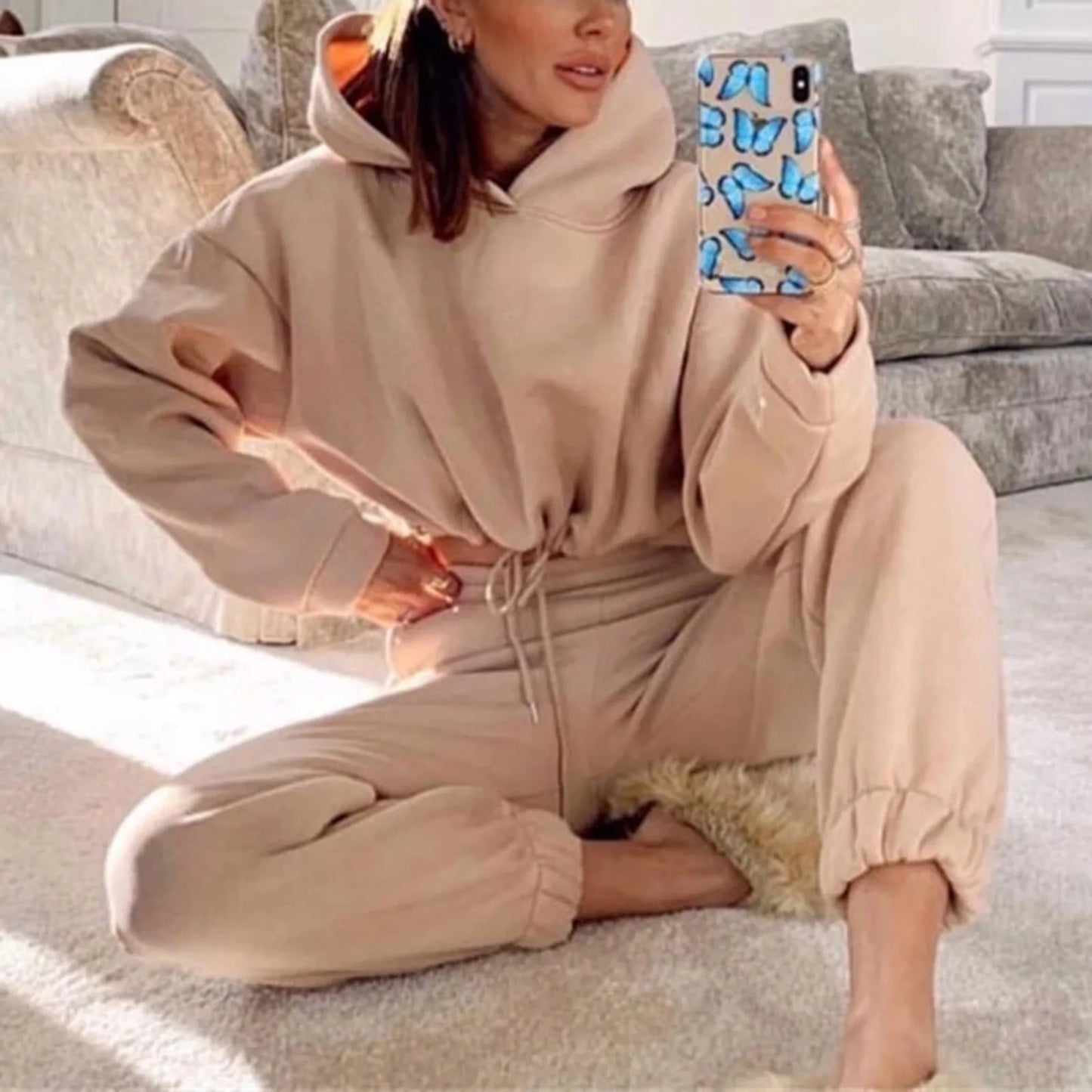 Melissa two piece Winter Set: jogging Tracksuit set