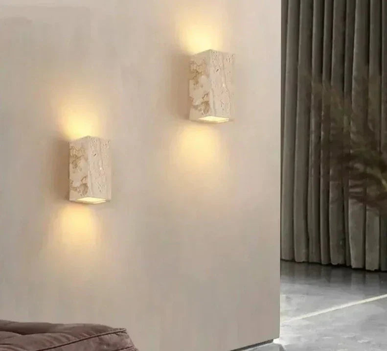 CitrusBeam - Yellow Stone Wall Light