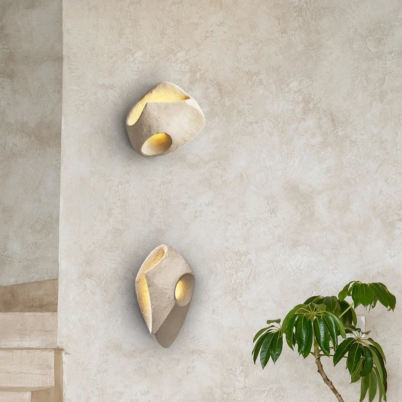 CalmSphere - Wabi-sabi Inspired Wall Light