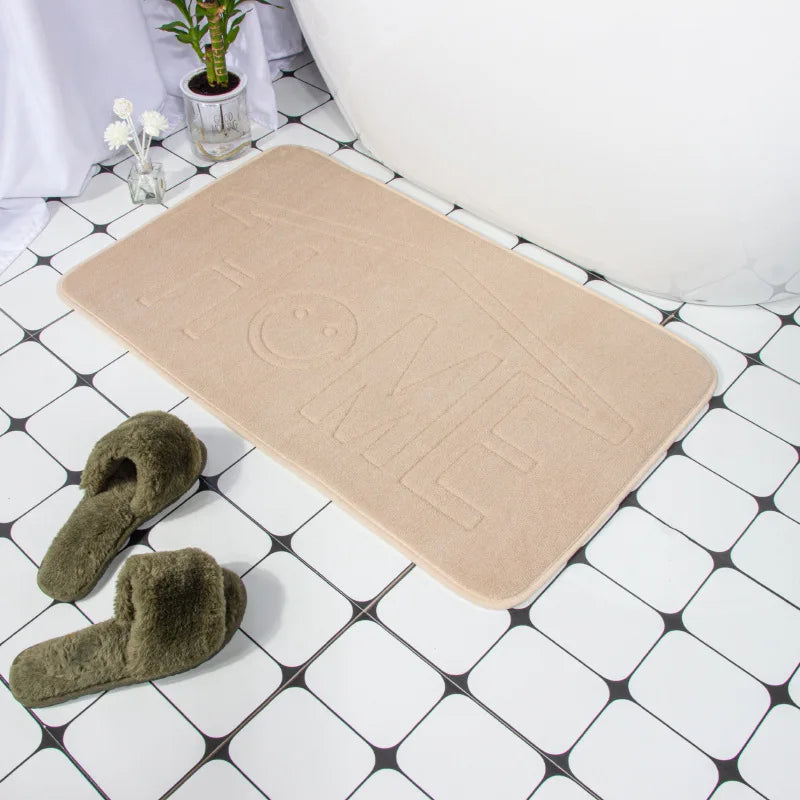 Cobblestone Embossed Non-Slip Bath Mat for Bathroom