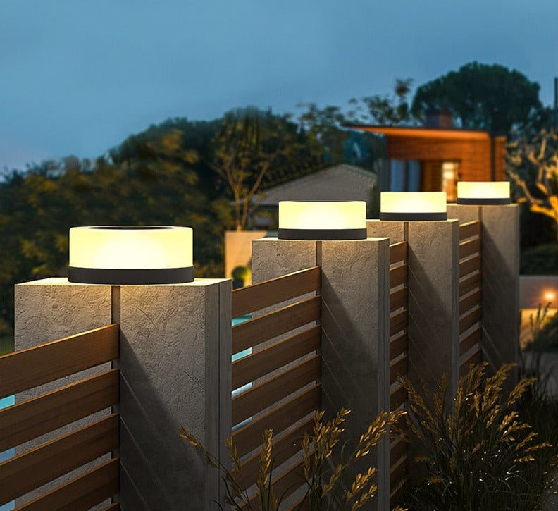 SunGlow – Modern Solar Wall Lamp with Smart Sensor