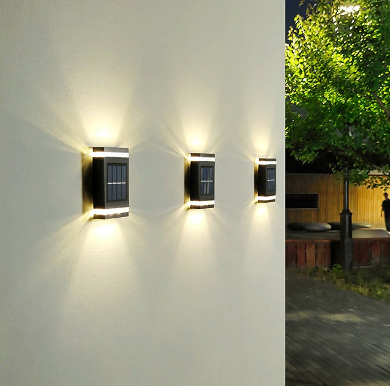 BloomRay – Solar Wall Lamp for Beautiful Garden Illumination