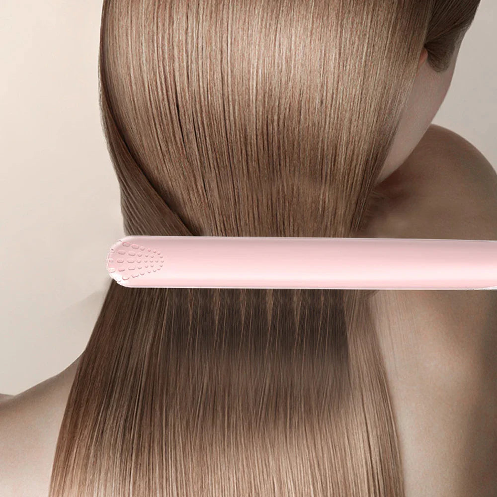 LuxePink - Floating Plate Straightener & Curler