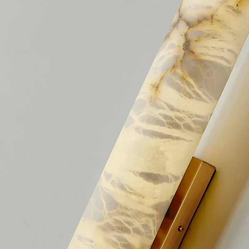 OpalAura - Elegant Marble Wall Lamp
