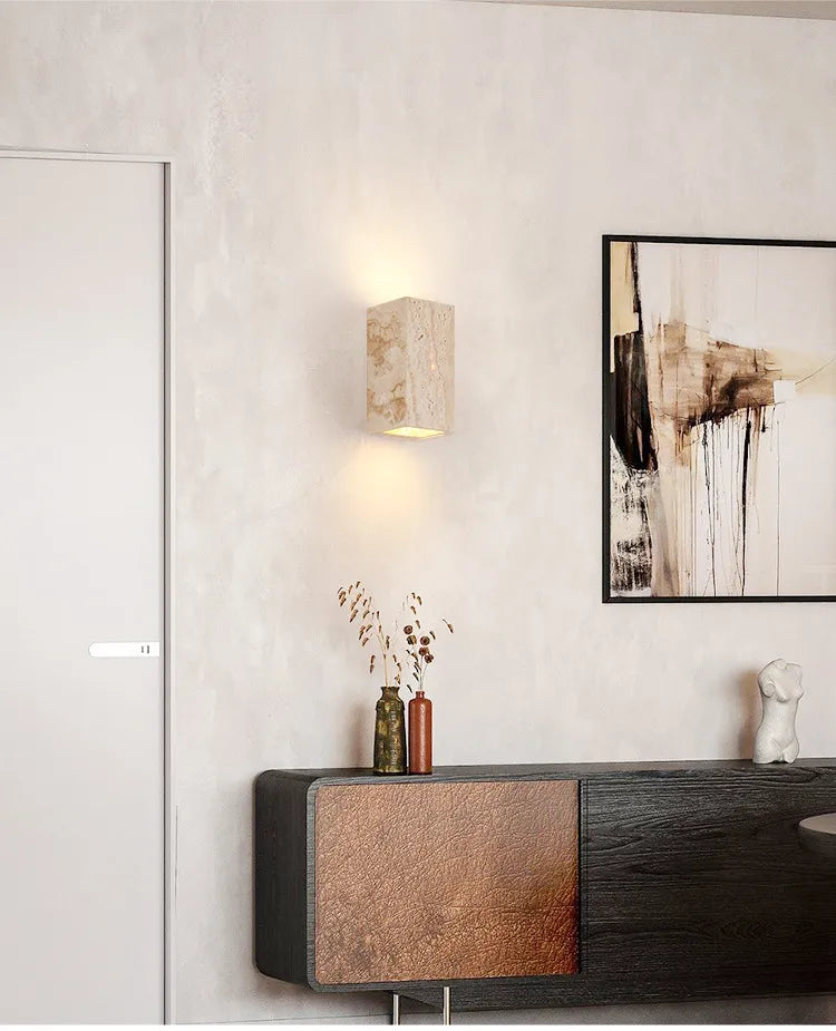 CitrusBeam - Yellow Stone Wall Light