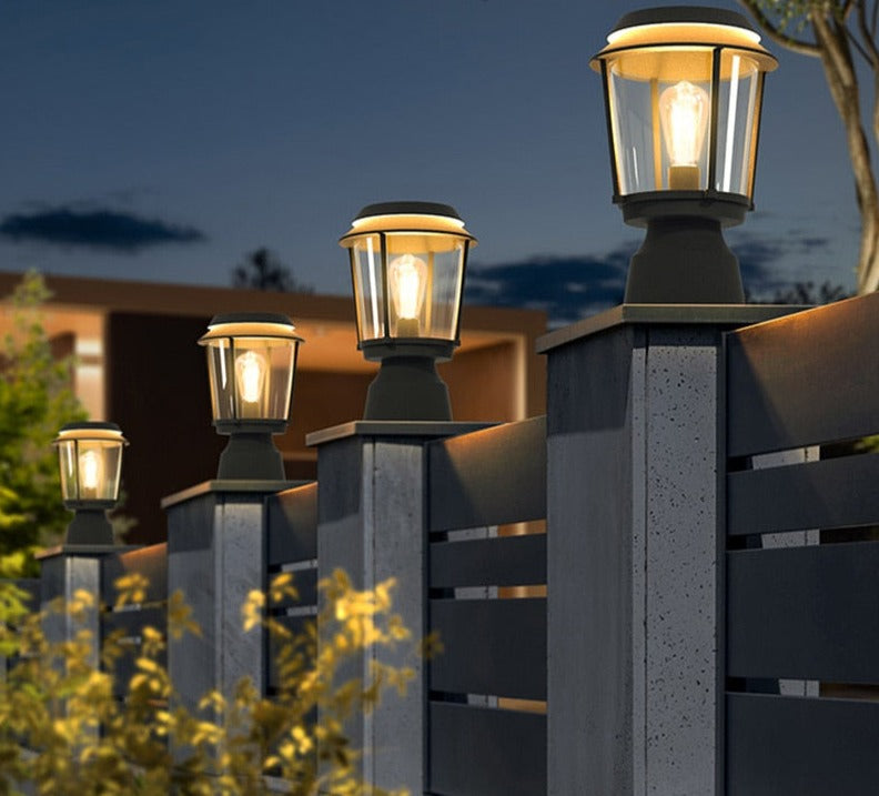 FenceBeam – Solar-Powered Garden Wall Lamp