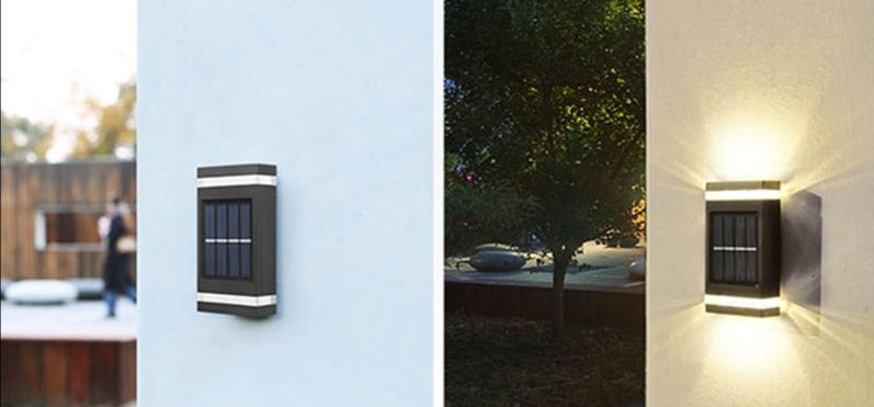 BloomRay – Solar Wall Lamp for Beautiful Garden Illumination