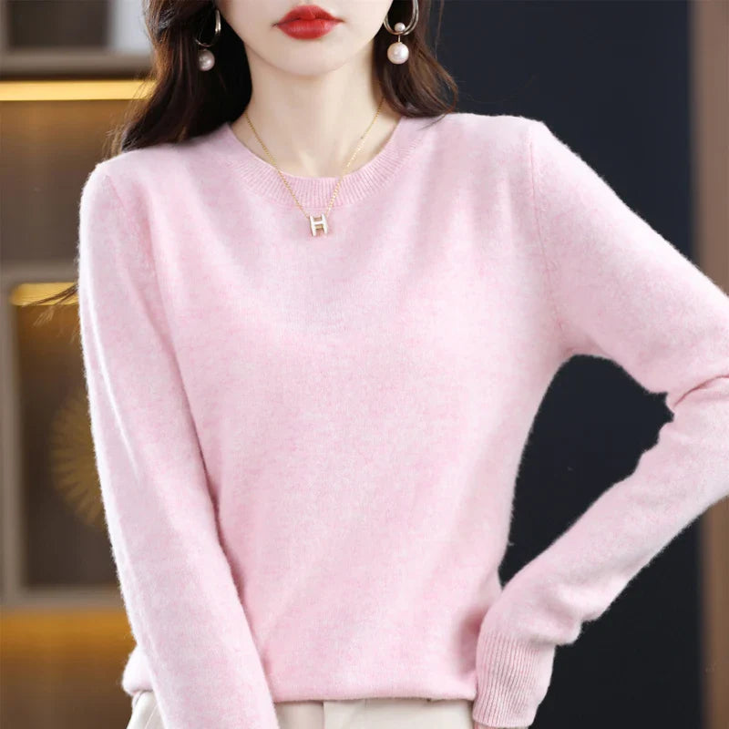 Claire: Women's 100% Pure Wool Cashmere Sweater