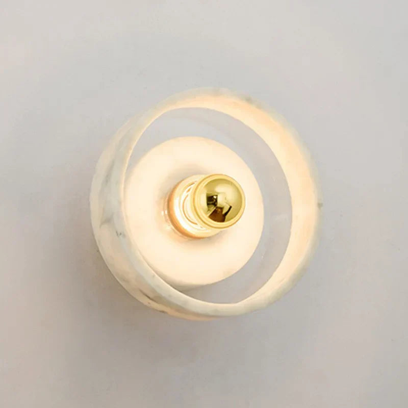 TranquilMarble - Wall Lighting in Wabi-Sabi Style