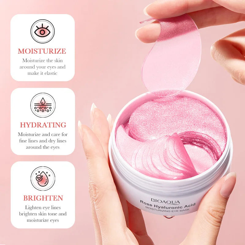 HydraGlow – Rose Eye Mask for Firming & Moisturizing