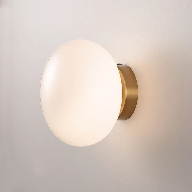 BrassAura – Elegant Wall and Ceiling Lamp with Brass Detailing