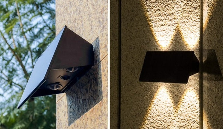 SensorGlow - Motion-Activated Solar Wall Lamp