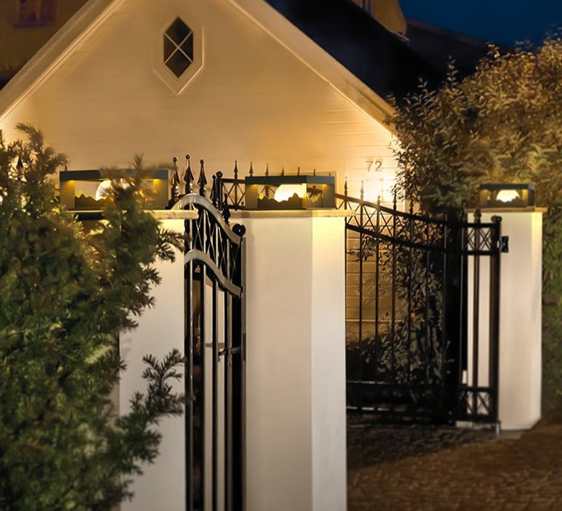 FenceGlow – Solar LED Wall Lighting for Outdoor Spaces