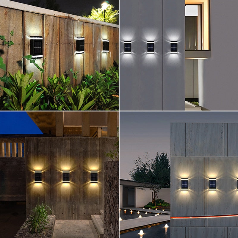 BloomRay – Solar Wall Lamp for Beautiful Garden Illumination