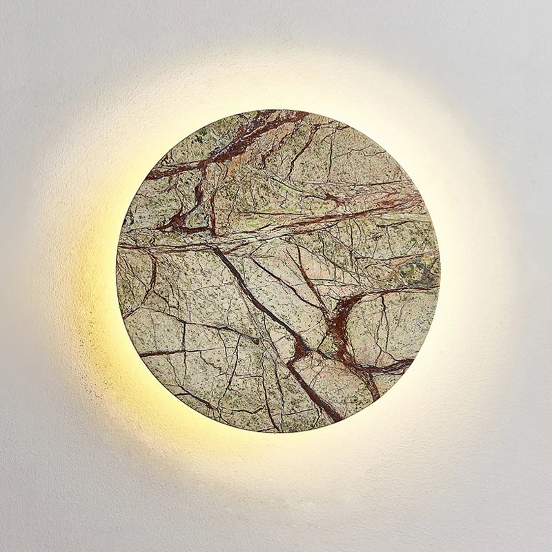 AuraStone - Refined Wall Sconce