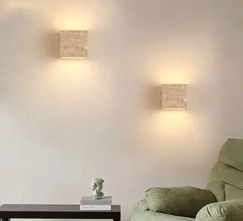 CitrusBeam - Yellow Stone Wall Light