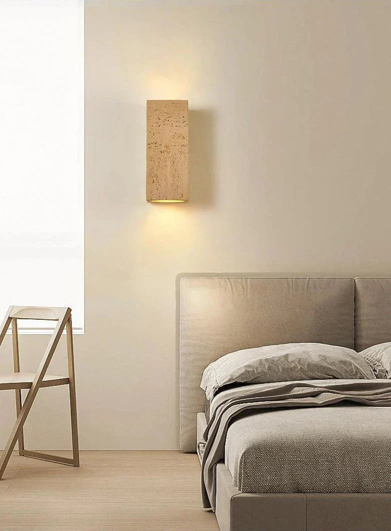 RusticCement - Wabi-Sabi Wall Lamp