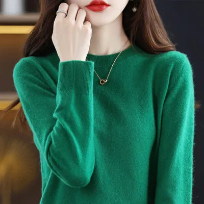 Charlotte: 100% wool cashmere sweater