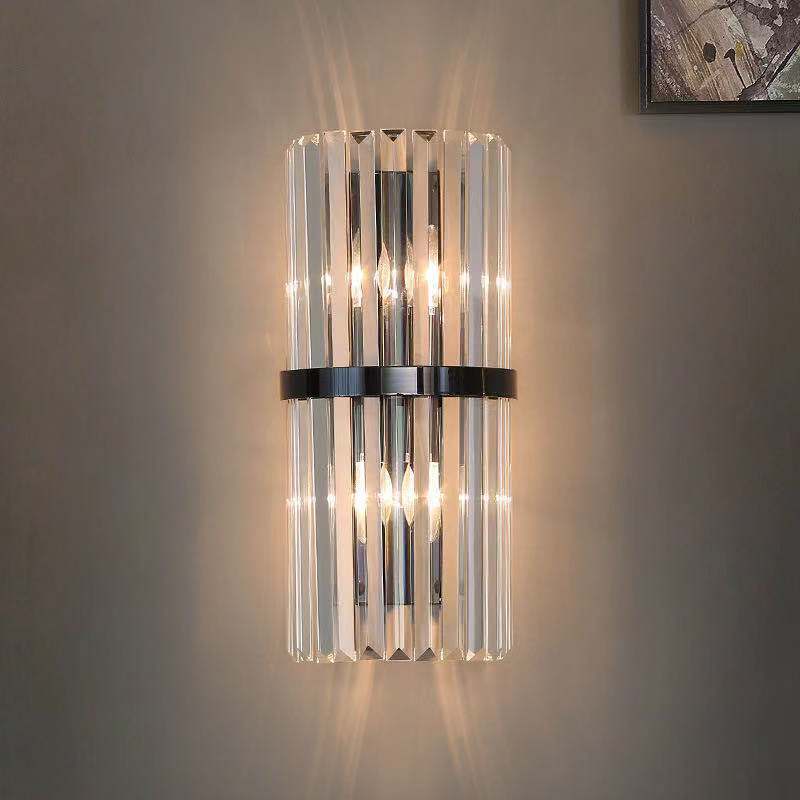 GoldenGleam – Elegant Gold Wall Light with Warm Glow