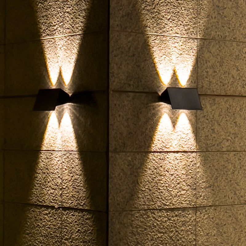 SensorGlow - Motion-Activated Solar Wall Lamp