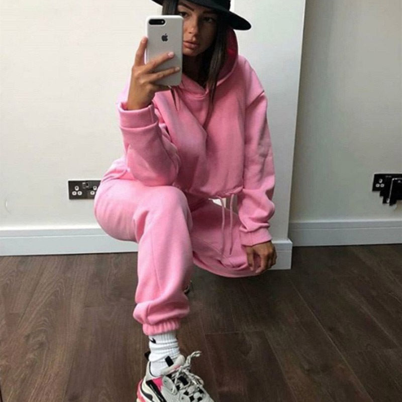 Melissa two piece Winter Set: jogging Tracksuit set