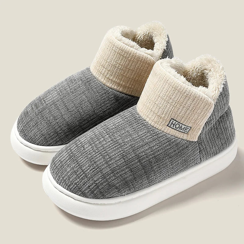 Leyla - Women's Winter Plush Snow Boots | Thick Platform Ankle Warmers