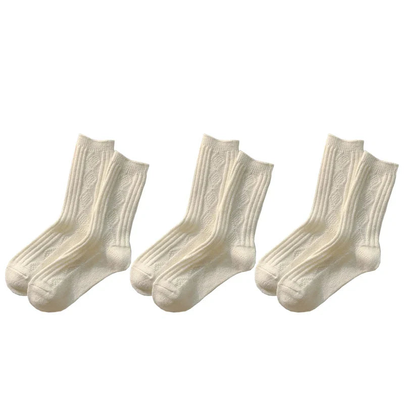 Candy’s Cozy Cashmere Socks - 3 Pairs Women's Winter Warmth Set