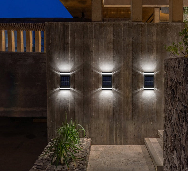 BloomRay – Solar Wall Lamp for Beautiful Garden Illumination