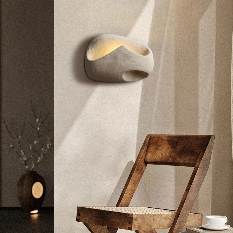 CalmSphere - Wabi-sabi Inspired Wall Light
