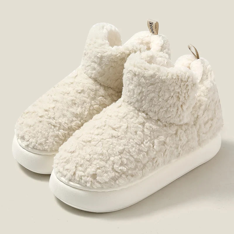 Leyla - Women's Winter Plush Snow Boots | Thick Platform Ankle Warmers