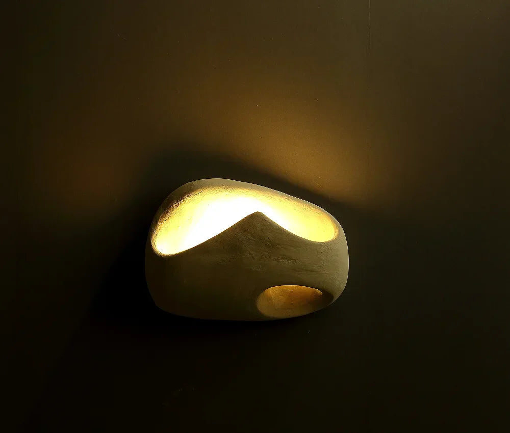 CalmSphere - Wabi-sabi Inspired Wall Light