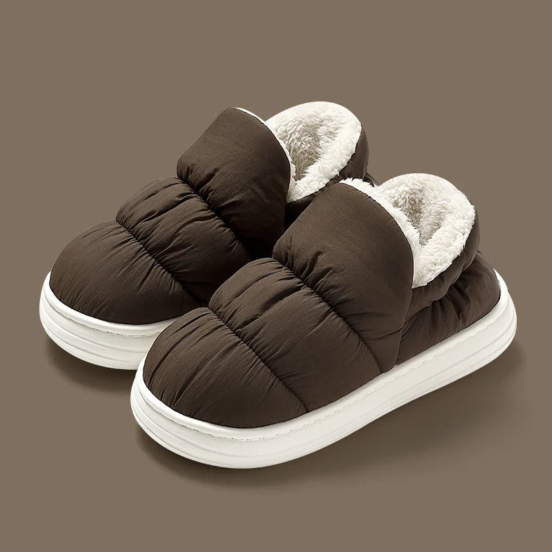 Leyla - Women's Winter Plush Snow Boots | Thick Platform Ankle Warmers