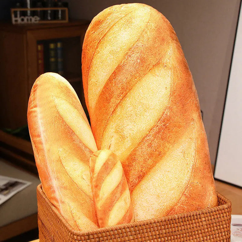 French Bread Plush Pillow