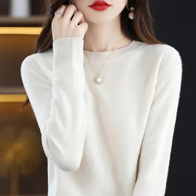 Charlotte: 100% wool cashmere sweater