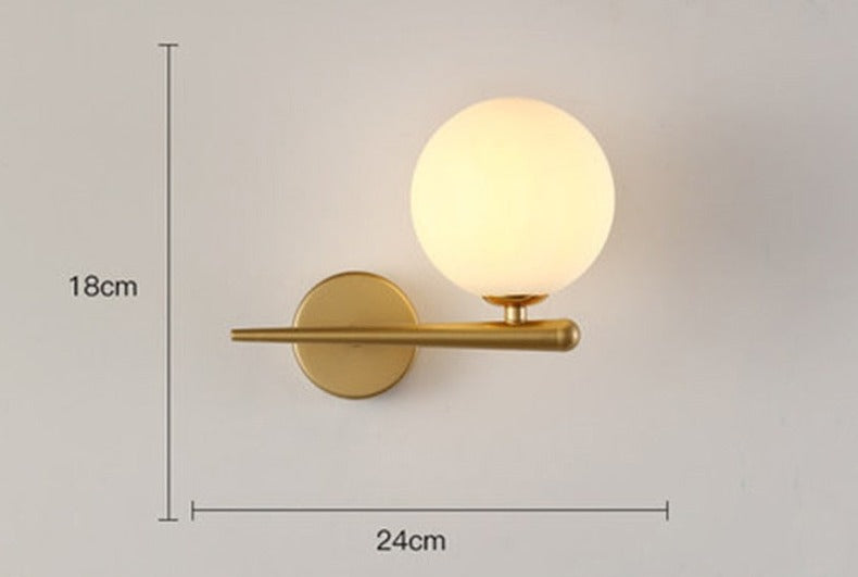 BulbAura - Scandinavian Wall Lamp