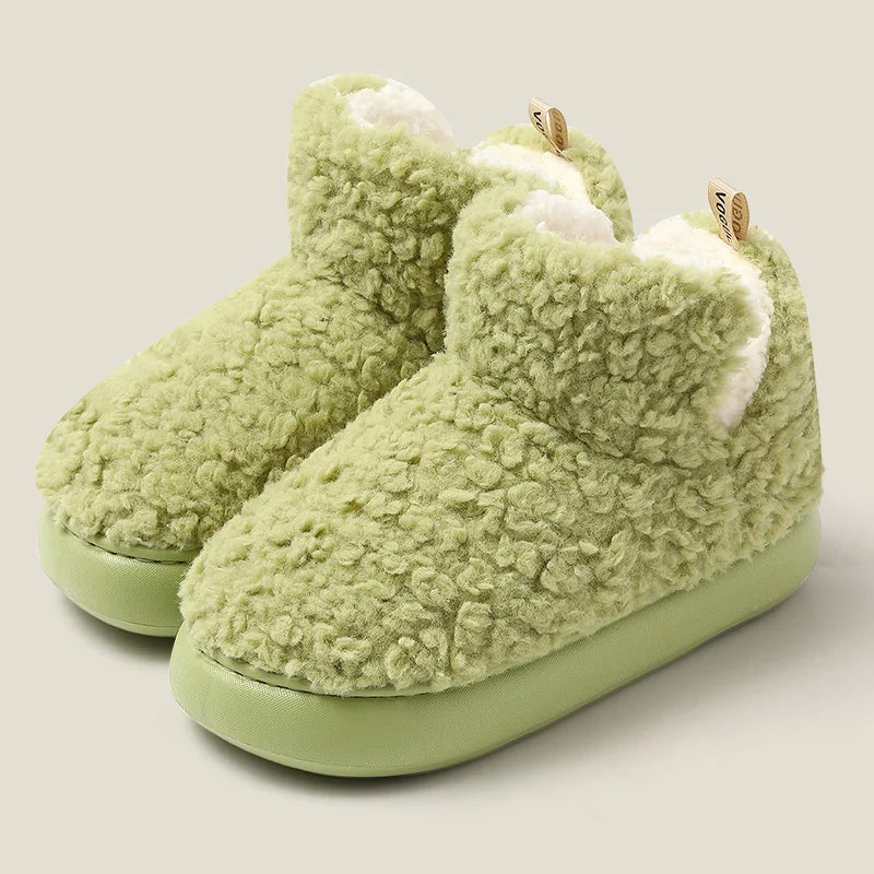 Leyla - Women's Winter Plush Snow Boots | Thick Platform Ankle Warmers