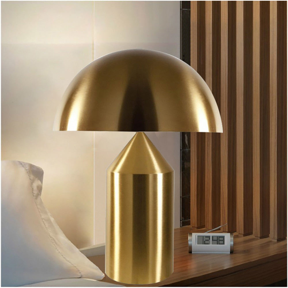 LumeTouch – Minimalist Table Lamp with Innovative Touch Feature